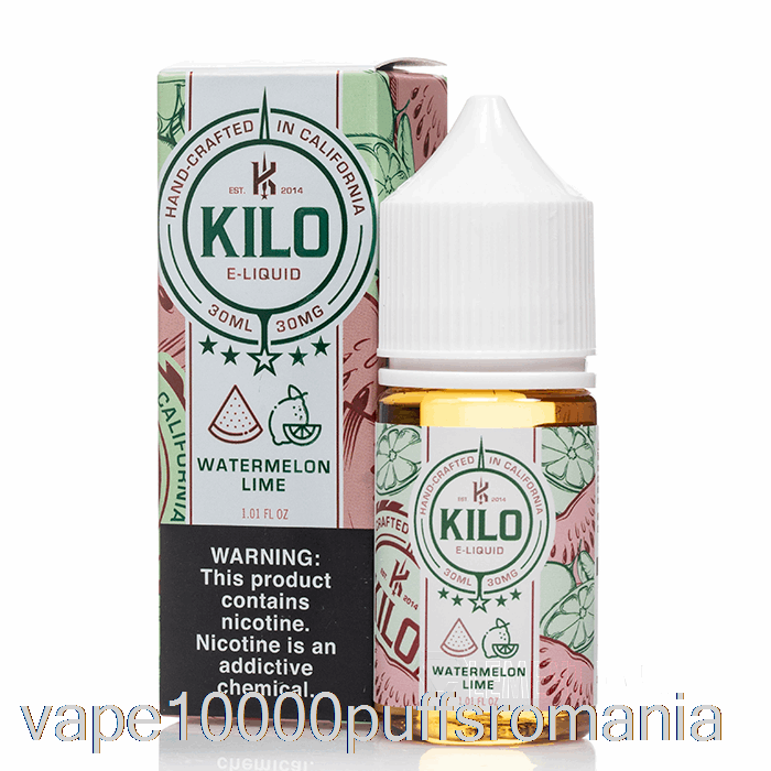 Vape Romania Pepene Verde Lime - Kilo Saruri Revival - 30ml 50mg